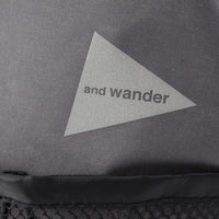 and wander（アンドワンダー）/ポリエステルコットン20リットルデイパック/UNISEX