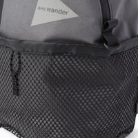 and wander（アンドワンダー）/ポリエステルコットン20リットルデイパック/UNISEX