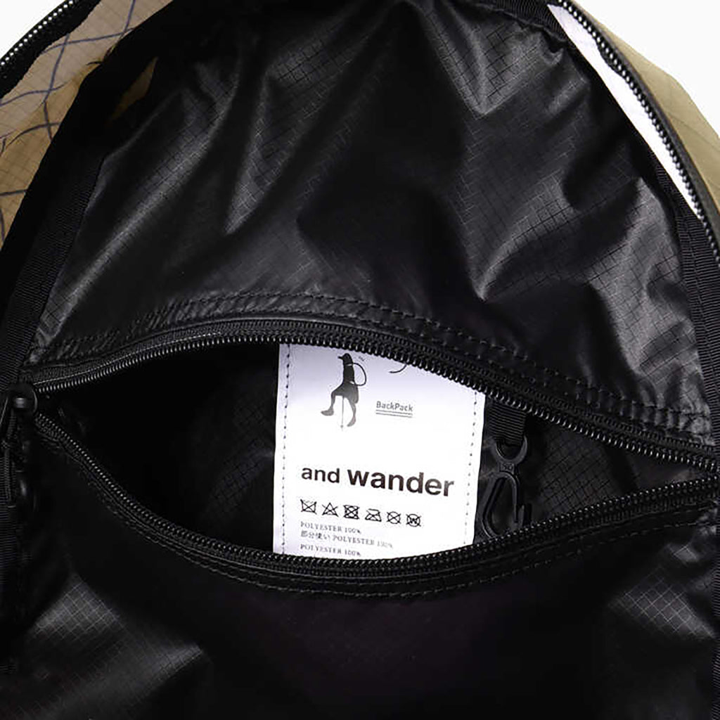 and wander（アンドワンダー）/エコパック20リットルデイパック/UNISEX