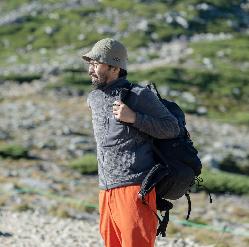 MOUNTAIN HARDWEAR（マウンテンハードウェア）/YAMAP別注 ポーラテックハイロフトグリッドジャケット/UNISEX