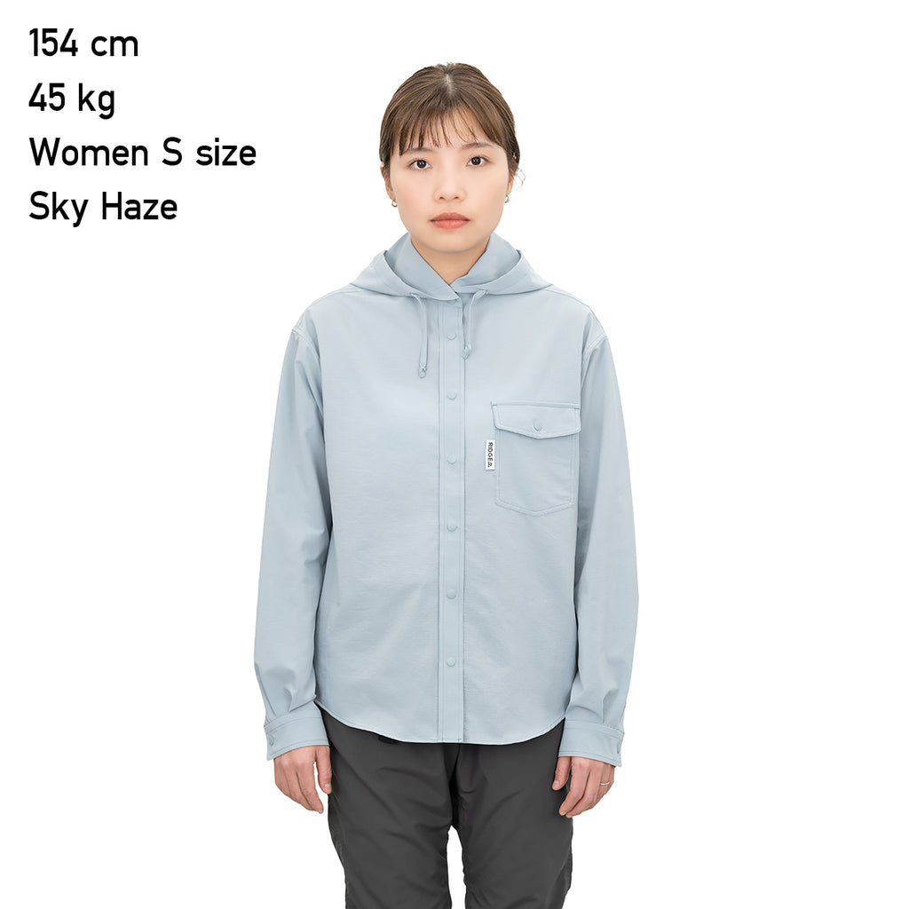 RIDGE MOUNTAIN GEAR（リッジマウンテンギア）/フーデットロングスリーブシャツ/WOMENS