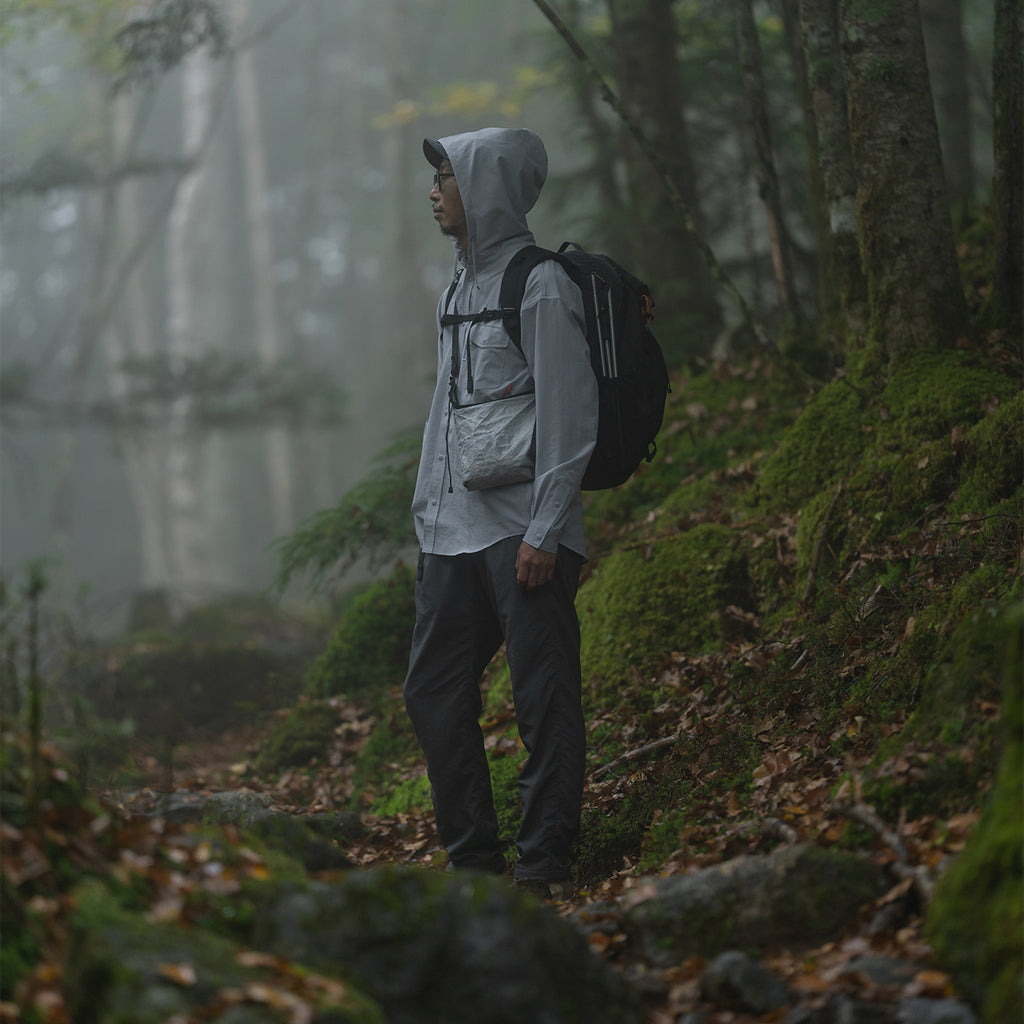 RIDGE MOUNTAIN GEAR（リッジマウンテンギア）/フーデットロングスリーブシャツ/MENS