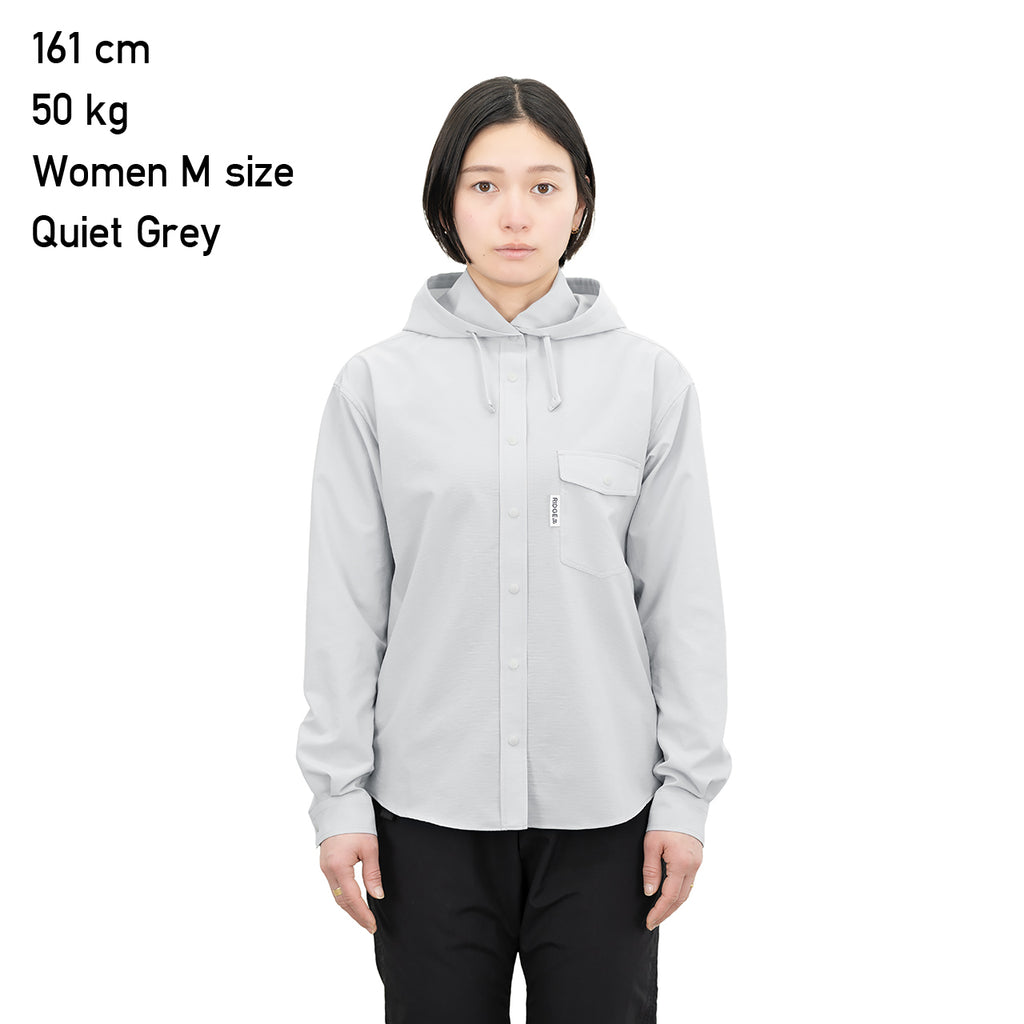 RIDGE MOUNTAIN GEAR（リッジマウンテンギア）/フーデットロングスリーブシャツ/WOMENS