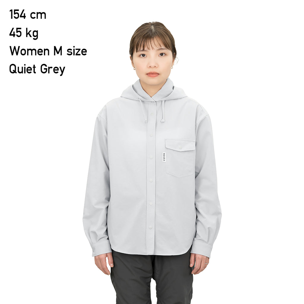 RIDGE MOUNTAIN GEAR（リッジマウンテンギア）/フーデットロングスリーブシャツ/WOMENS