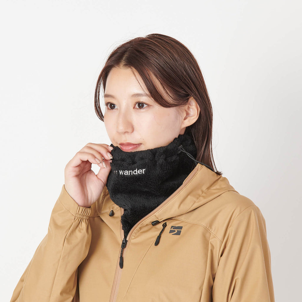 and wander（アンドワンダー）/ハイロフトフリースネックウォーマー/UNISEX