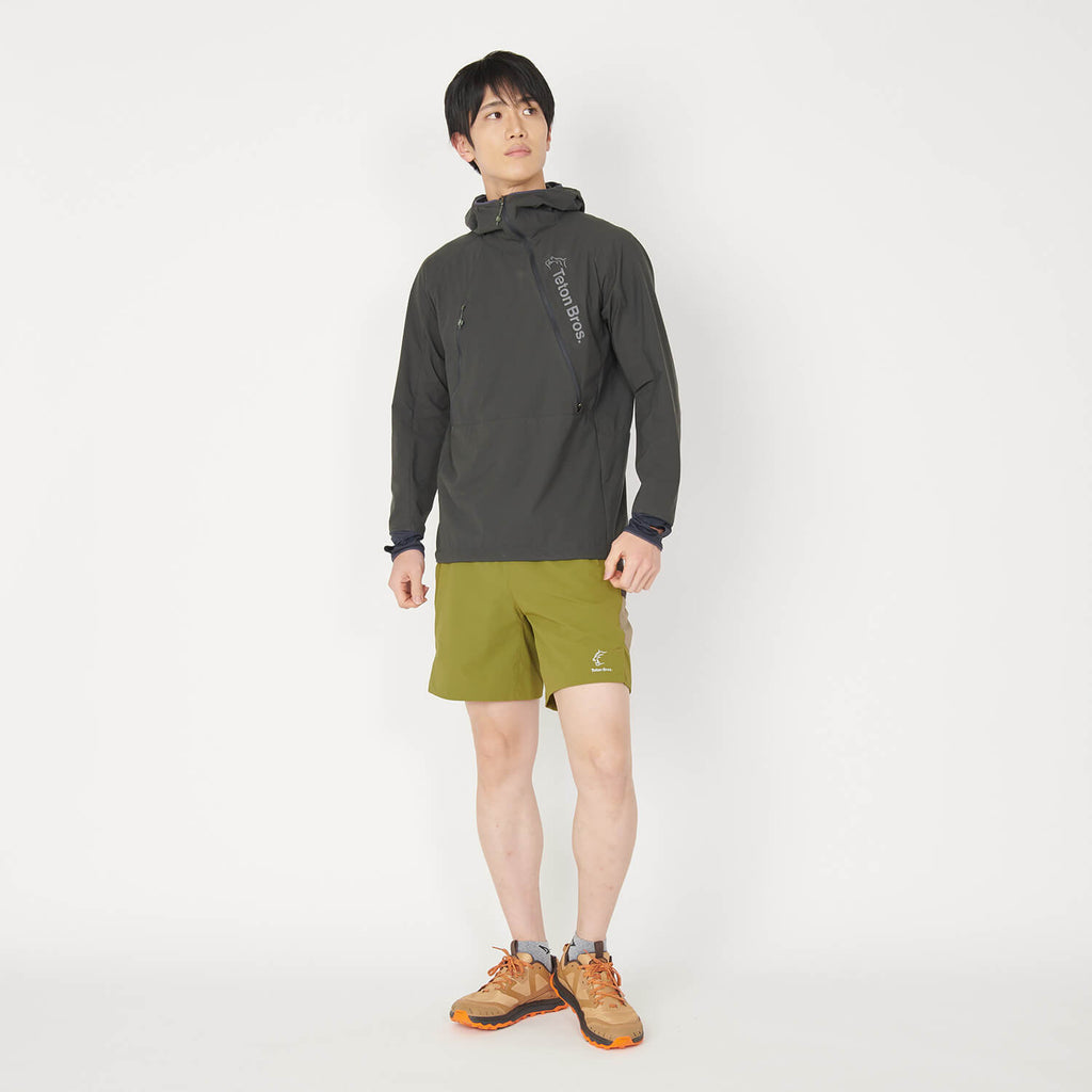 モデル 183cm　着用サイズ：M　着用カラー：カーキ