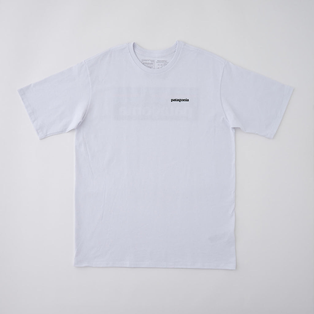 patagonia（パタゴニア）/P-6ロゴ レスポンシビリティー/ホワイト/MENS