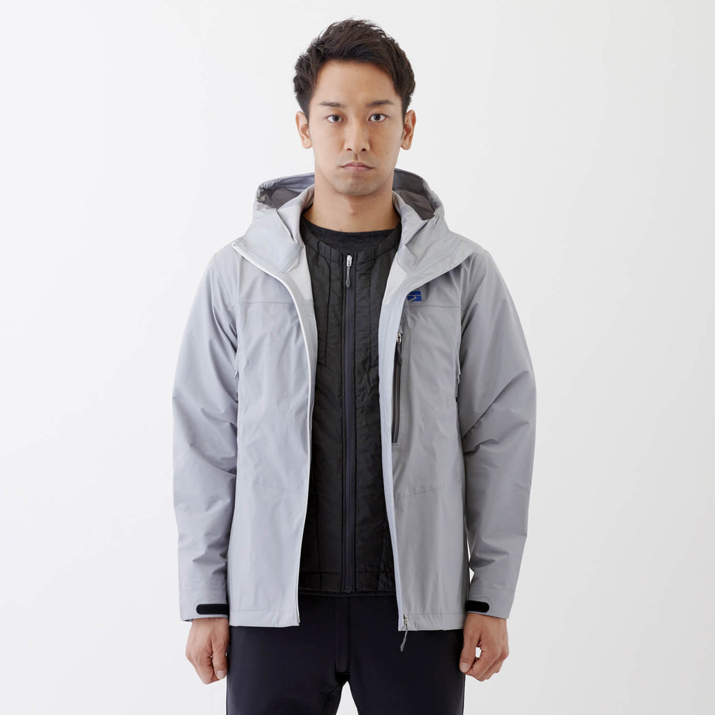 finetrack（ファイントラック）/ポリゴン2ULハーフスリーブジャケット/ブラック/MENS