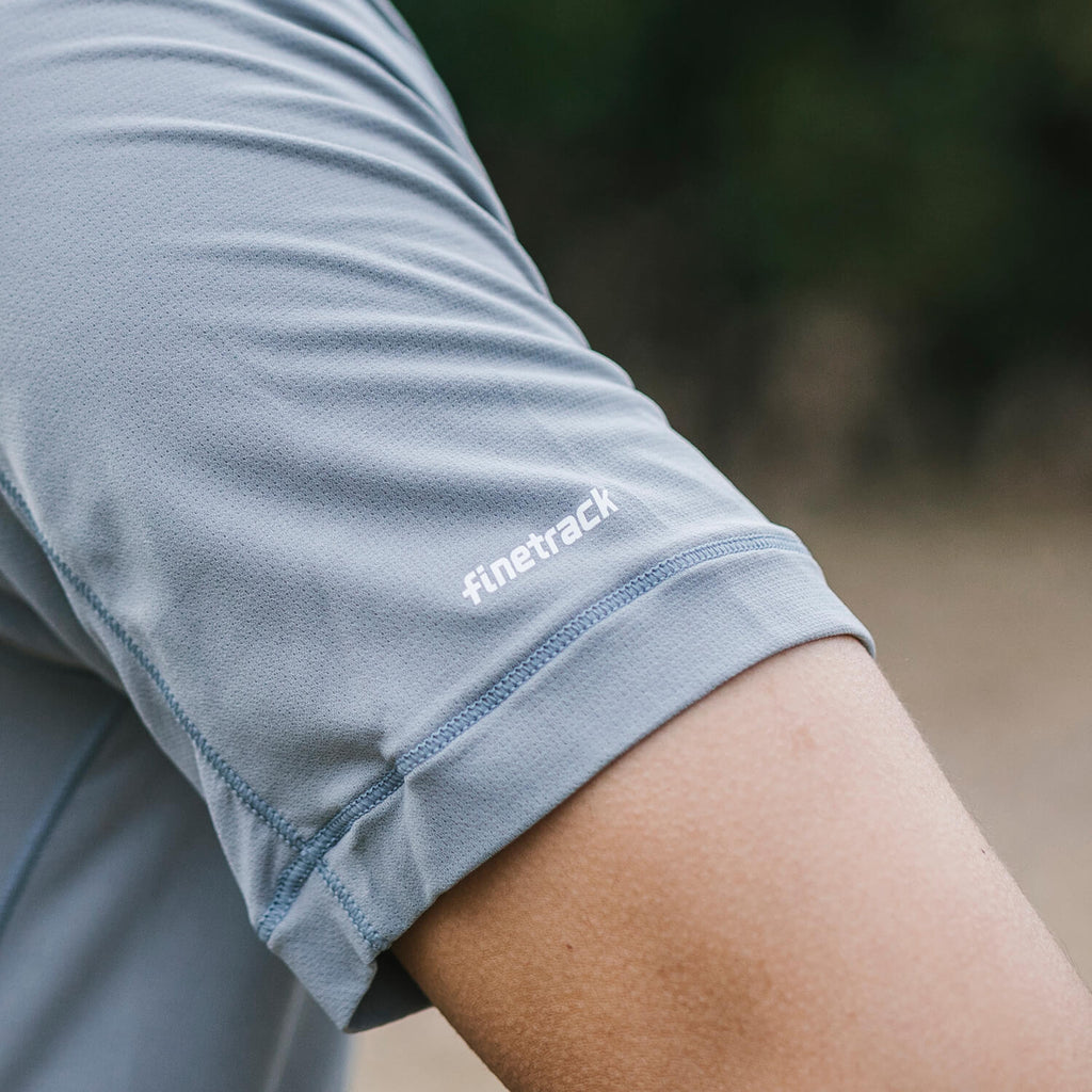 finetrack（ファイントラック）/ドラウトゼファーT/ライトグレー/MENS