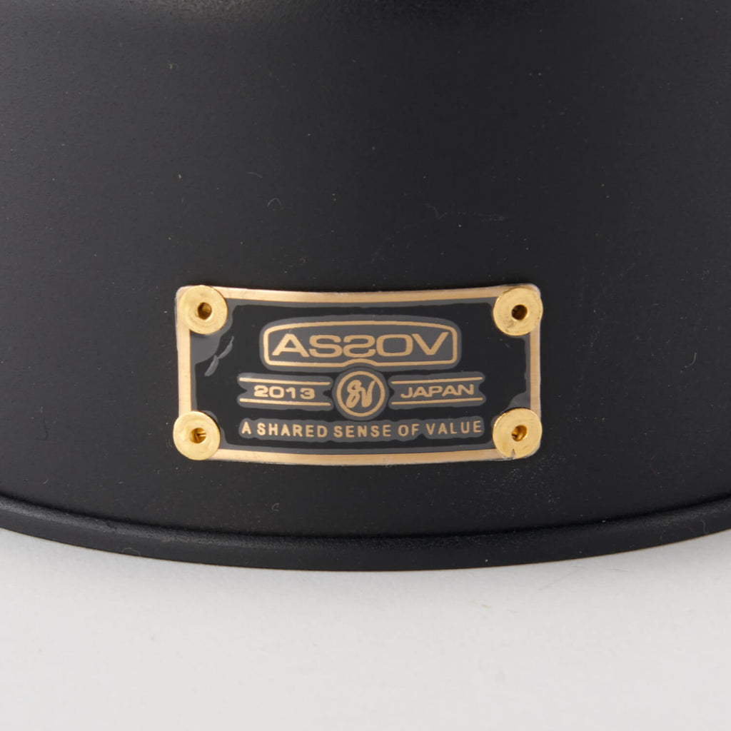AS2OV（アッソブ）/ガス缶カバー 250g用 プレート/ブラック