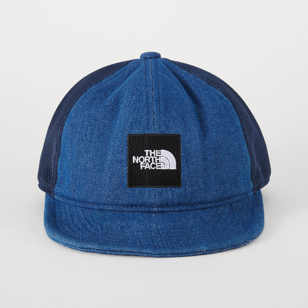 THE NORTH FACE（ザ・ノース・フェイス）/キッズ スクエアロゴメッシュキャップ/ネイビー/KIDS