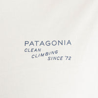 patagonia（パタゴニア）/クリーンクライムカタログ リジェネラティブオーガニックコットンTシャツ/ネイビー/MENS