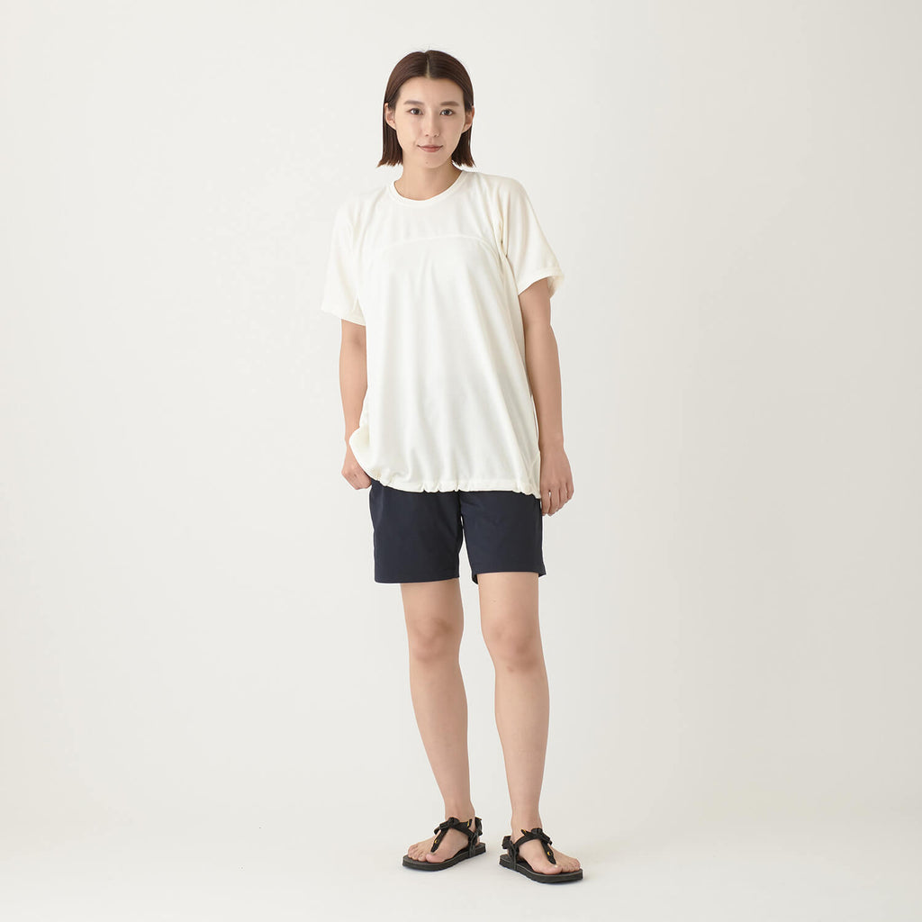 モデル 162cm　着用サイズ：0　着用カラー：ホワイト