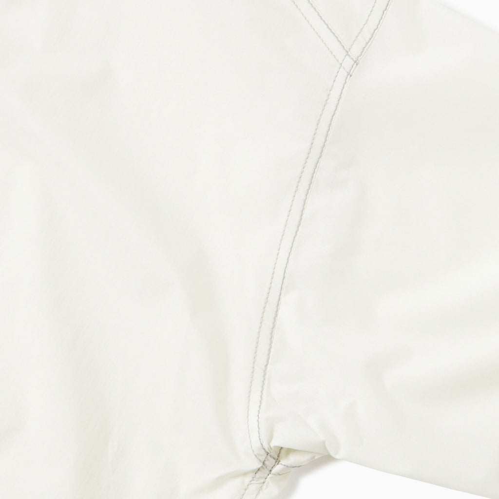 and wander（アンドワンダー）/パーテックスウィンド ロングスリーブT/ホワイト/UNISEX