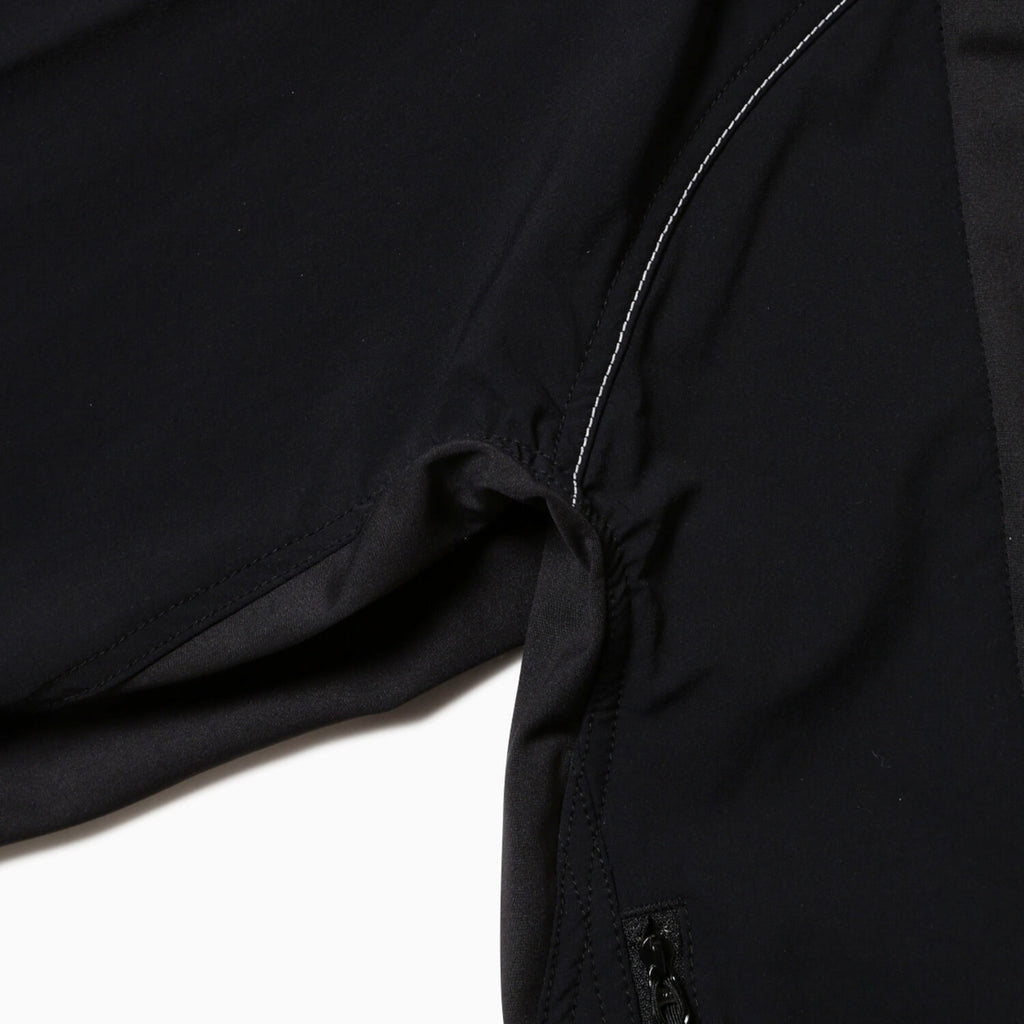 and wander（アンドワンダー）/トレックジャケット 2/ブラック/UNISEX