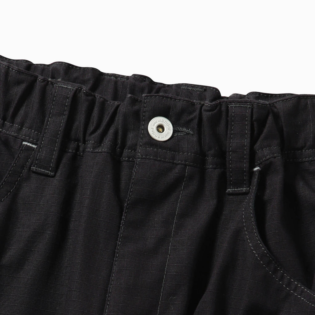 and wander（アンドワンダー）/グリップスワニー×アンドワンダー/タキビポケットパンツ/ブラック/UNISEX