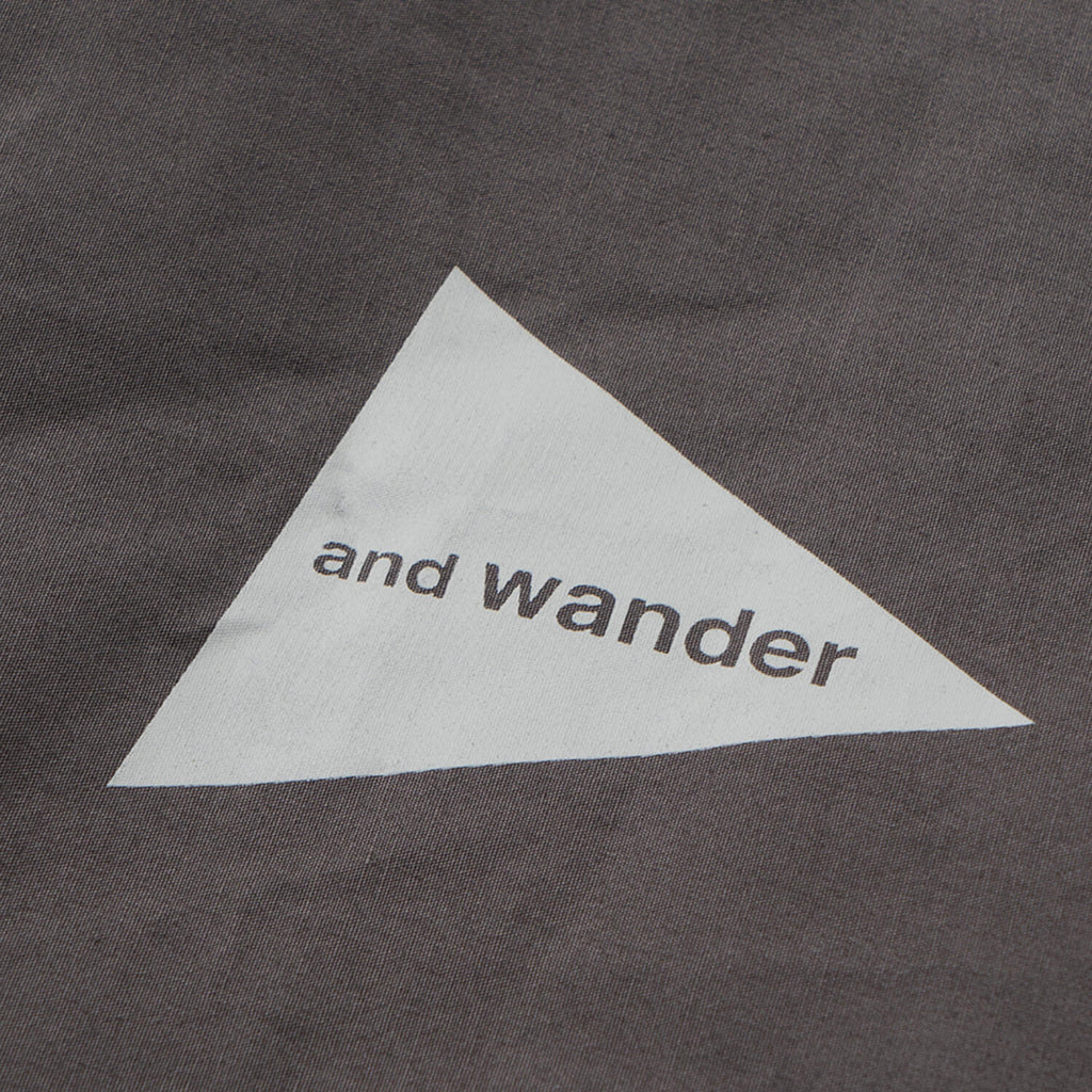 and wander（アンドワンダー）/アンドワンダー インサイドタープ/グレー